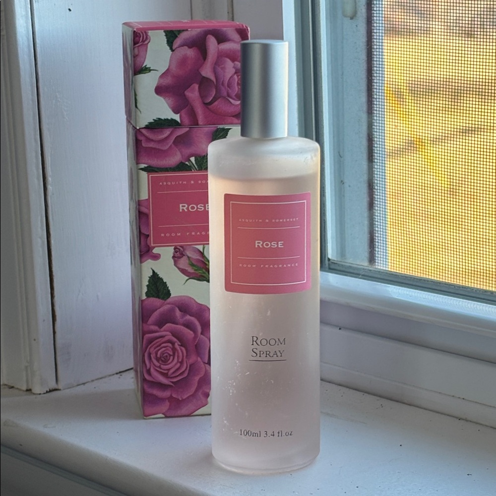 Asquith & Somerset rose room fragrance spray 3.4 oz
